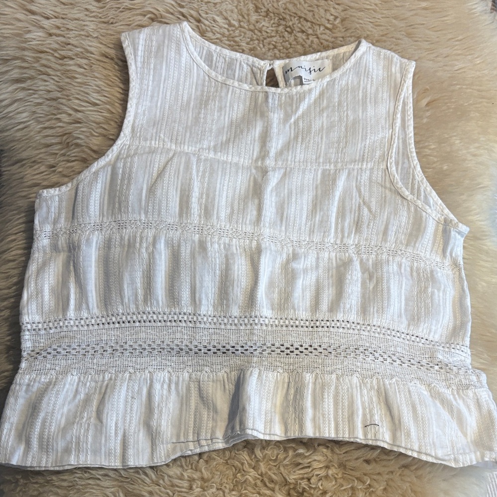 Maisie 100% Cotton with trim detail M